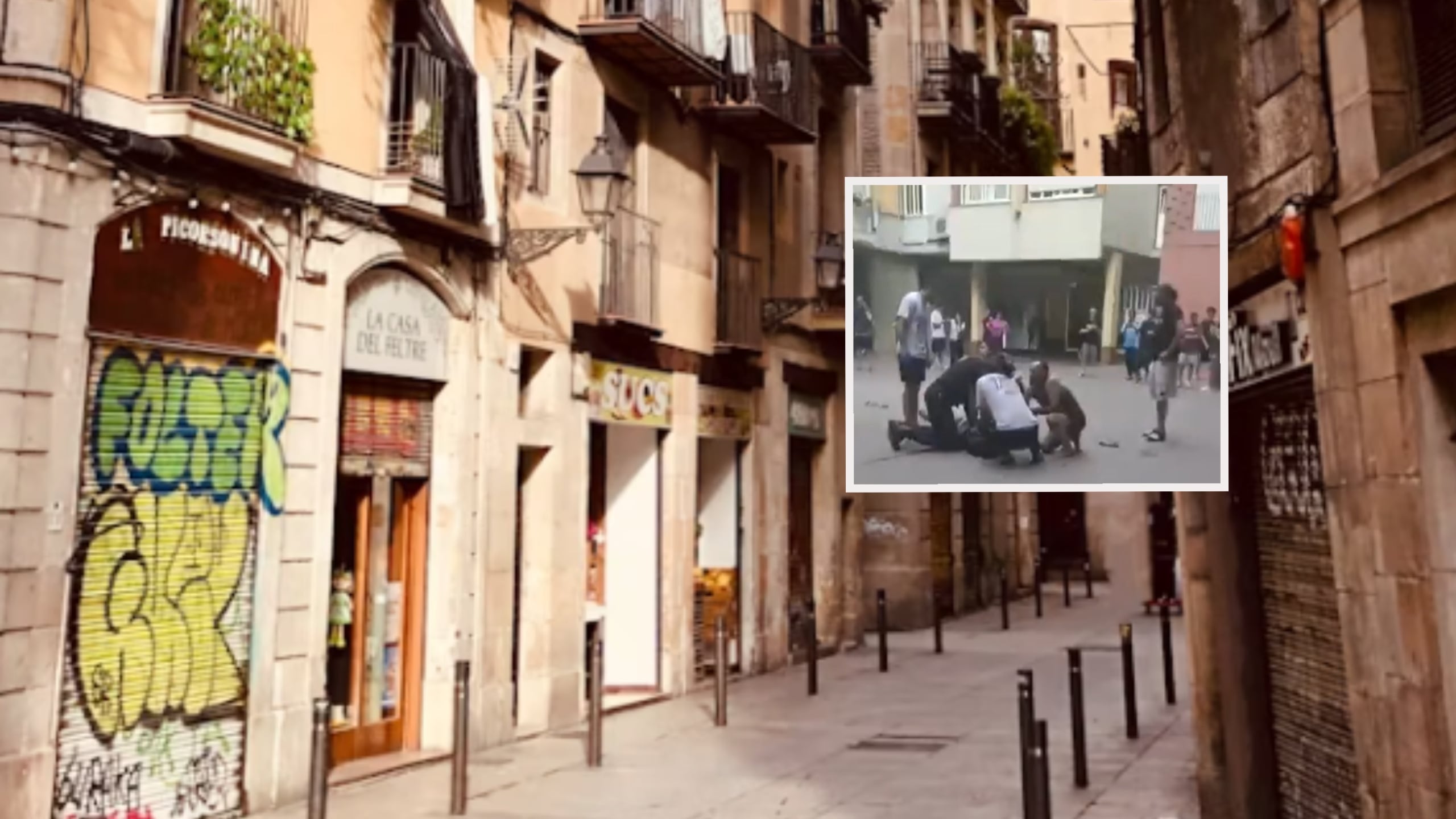 Shooting in Barcelona Spain Today: One Individual Injured Near Las Ramblas as Local Police Initiate Urgent Manhunt for Suspect