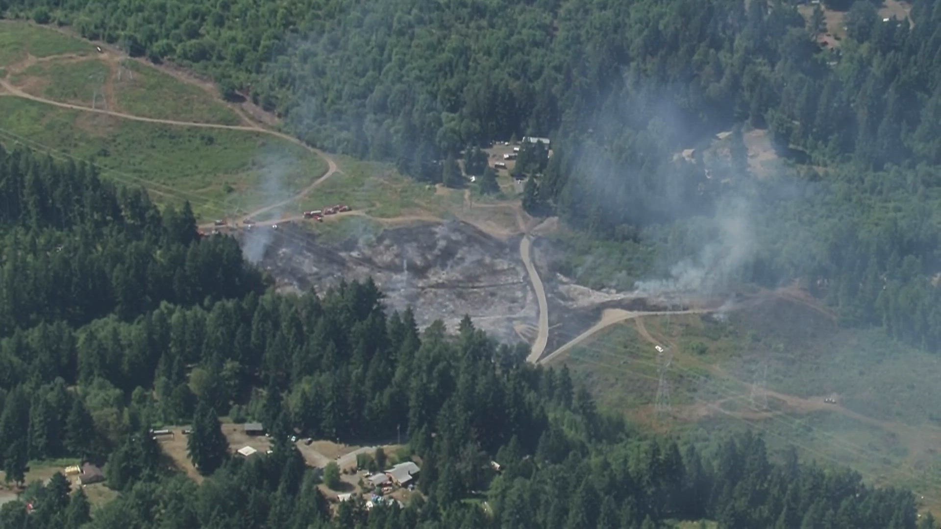 Breaking News Roy: Crews Fight Significant Fire in Roy Today as Public Safety Warnings Issued to Residents