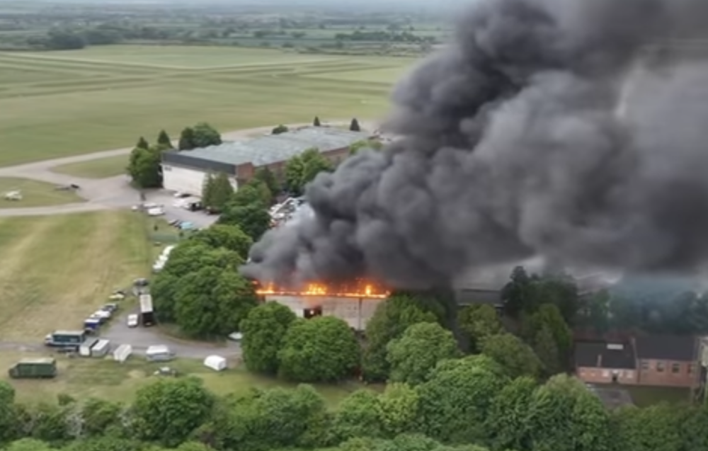 Fire in Wiltshire Today: Emergency Crews Battling Large Industrial Blaze as Residents Advised to Avoid the Area and Keep Windows Closed